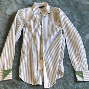 On used a Brooks Brothers size for brand new shirt
